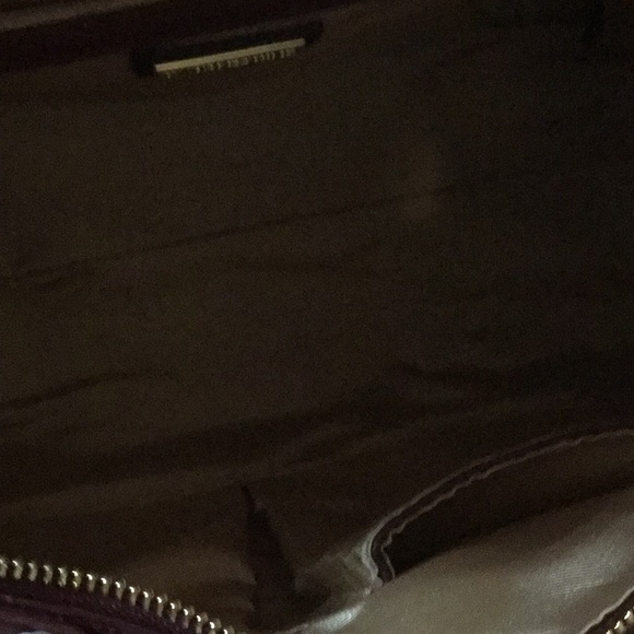 Ora Delphine NWT Maroon Leather Satchel Bag - Picture 6 of 10